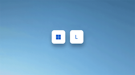 La tecla Windows y la tecla L