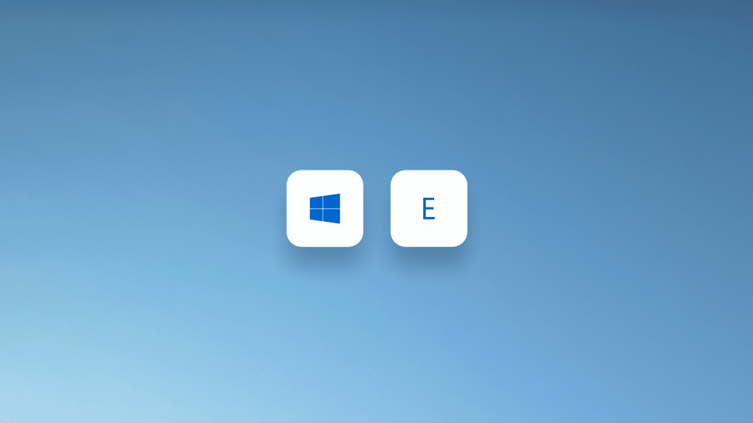 Windows 11-skärm med Utforskaren öppen