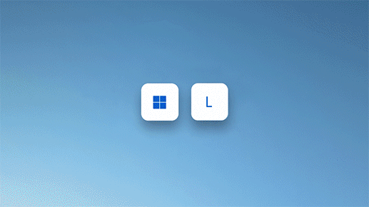 Windows-tangenten och L-tangenten