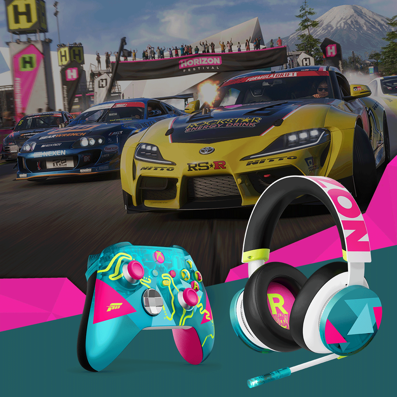 Forza Horizon 6 accessories collection.