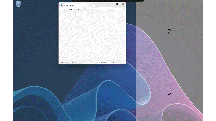 Fancy Zonesを起動しているようすの動画
