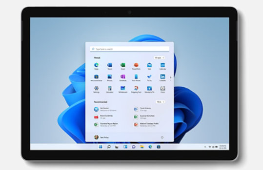 Surface Go 3 con Windows 11.
