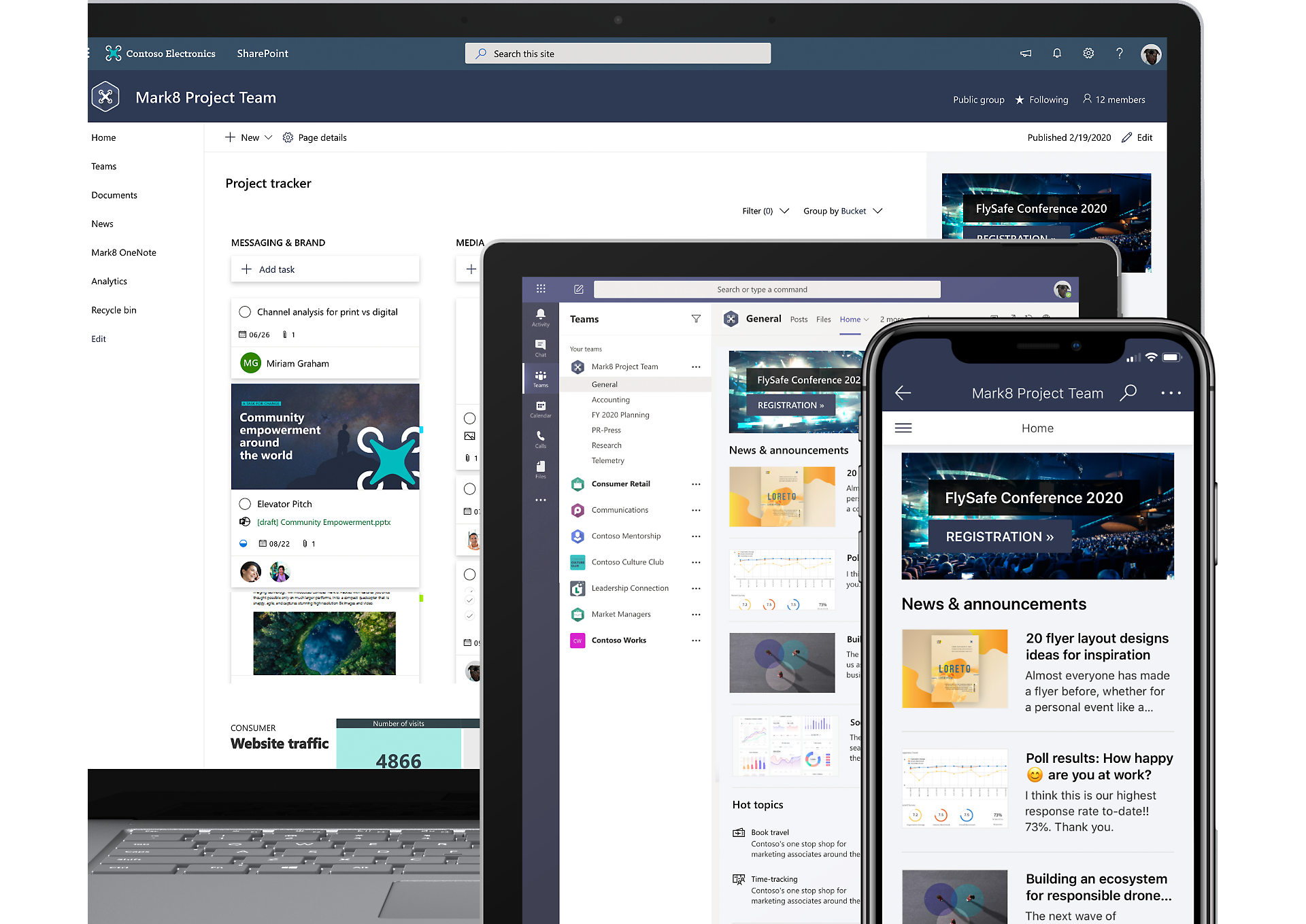 Teams Drives SharePoint Online Growth to 200 Million Active Users - Office  365 for IT Pros