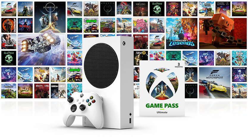 Imagens de vários jogos Xbox.