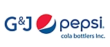 Logotyp för G&J Pepsi-Cola Bottlers