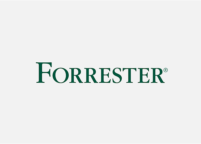FORRESTER image with grey background