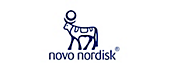 Logotipo da Novo Nordisk.
