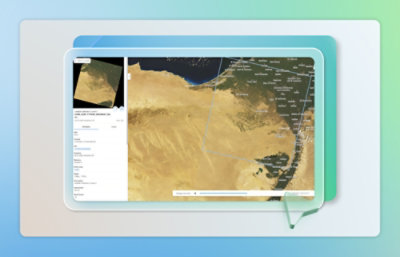 Eine Nahaufnahme einer Karte der Erde.