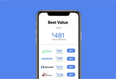 Image 57: A phone displaying Best Value FROM $481 FOR 12 MONTHS.