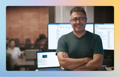 a man with his arms crossed