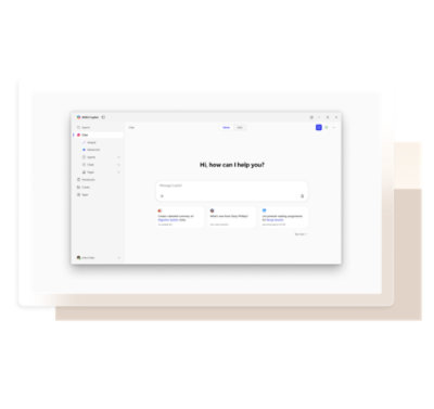 Image 27: A screenshot of a chat with the text Hi, how can I help you? displayed.