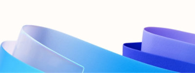 A close-up shot of a blue and purple flower.