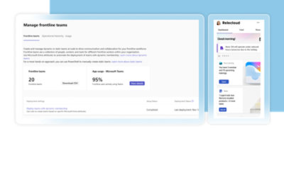 A screenshot of a phone displaying the Relecloud interface.