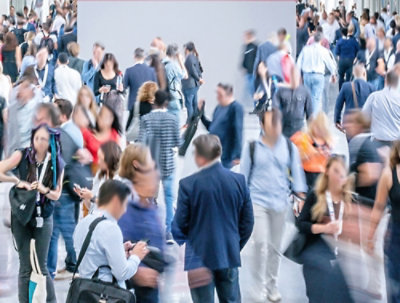 Lots of People walking on the road.