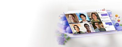 家族や友人向けの Teams 画面