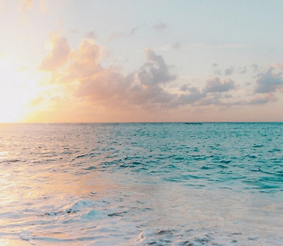 Pôr do sol na praia