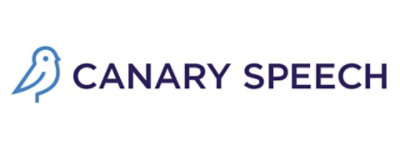 CANARY SPEECH 徽标特写。