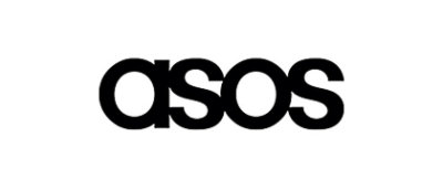 Black text reading asos on a white background.