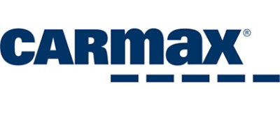 A blue and white logo with the text CARmax®.