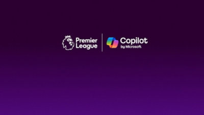 An image of Premier League and Copilot logo