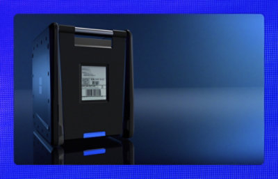 Black color machine with digit.