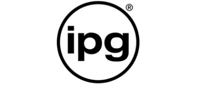 A close-up view of a logo featuring a blue circle with white text that includes ipg Intertape Polymer Group®.