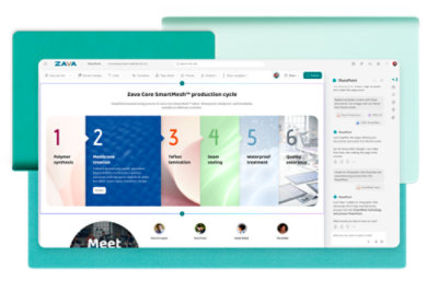 A screenshot of a computer screen displaying a page design in SharePoint