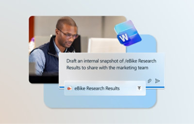 一位戴着眼镜、身着背心的男士正在视频聊天中讨论电动自行车的研究结果。
