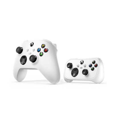Left angled comparison view of the XBOX Nano Controller