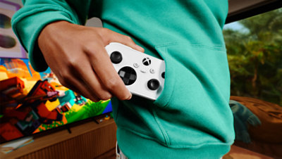 Vista frontal en ángulo derecho del Mando XBOX Nano