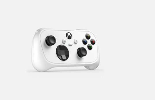 XBOX Nano -ohjain edestä oikealta