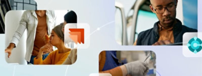 Un collage représentant diverses personnes dans différentes poses et activités.