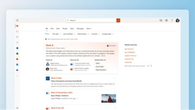 Kartica sa temom koja se pojavljuje u pretrazi