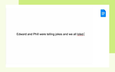 A notepad with white background, light green border showing text