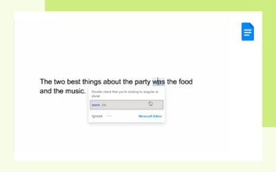 A notepad with white background, light green border showing text