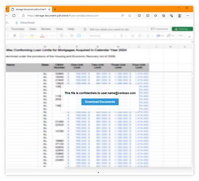 Kötü amaçlı web sitesinin ekran görüntüsü