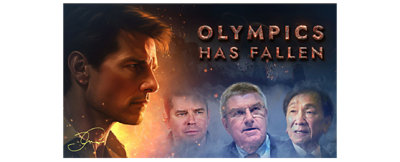 A visual from the fake documentary "Olympics Has Fallen." 