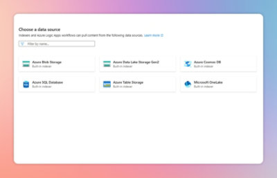 Capture d'écran d'un écran d'ordinateur concernant les sources de données.