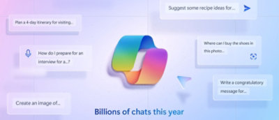 Digitalni interfejs koji prikazuje različite korisničke upite kao što su planiranje ruta i predlozi recepata
