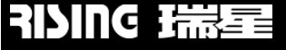 Rising logo