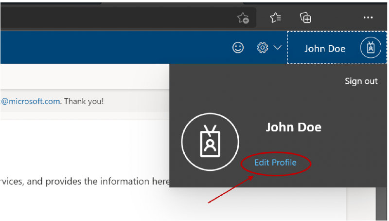 John Doe Edit Profile