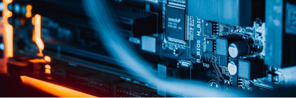 コンピュータのクローズアップ