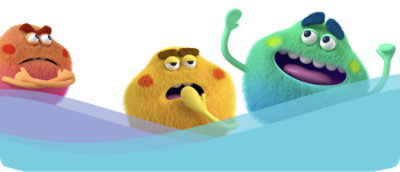 3 emoji with different reactions