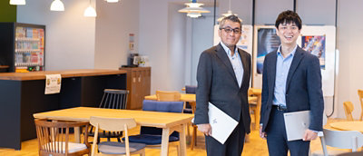 Naoto Mori (left), Shinnosuke Mori (right)