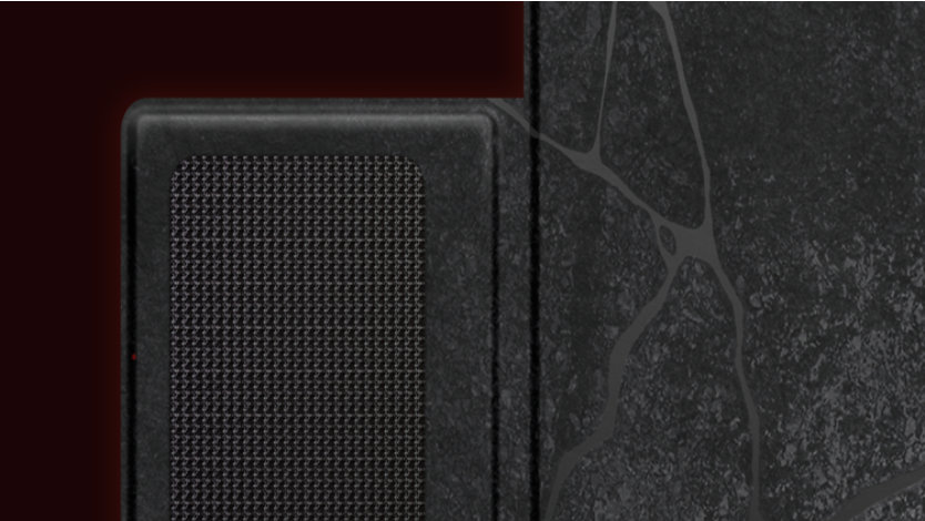 Close up of the Velcro closure on the Xbox Series x Wrap – DOOM: The Dark Ages.