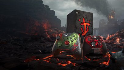 Detail view of the Xbox Series X console wrap.