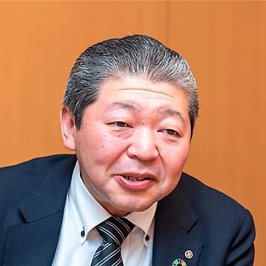 Tadashi Fujita, Executive Officer, General Manager of IT, Higo Bank