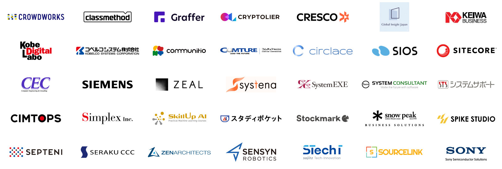 賛同パートナー 一覧その5