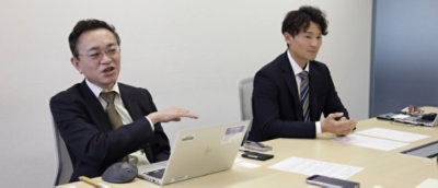 Dai Matsubara, Senior Manager, Engineering & Design System Department Business System Solution Division (at time of interview - Left); Takumi Yamada, Engineering & Design System Department Business System Solution Division (at time of interview - Right)