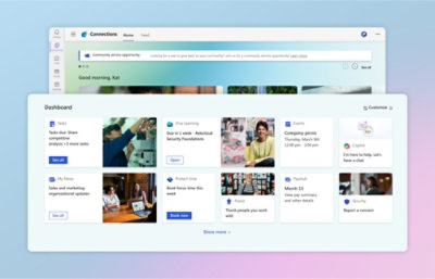 Connections Overview: Good Morning Kat. Dashboard and Company Policy updates as of March 15